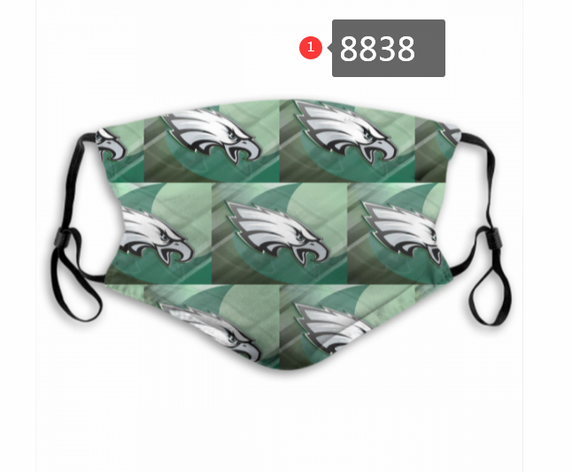 Philadelphia Eagles #34 Dust mask with filter